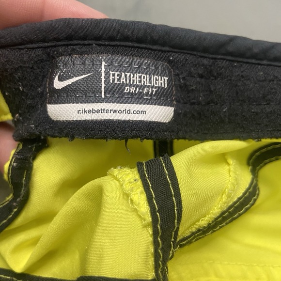 Nike Rafael Nadal Dri-FIT Corner Bull Hat Neon Yellow Tennis - Picture 9 of 12